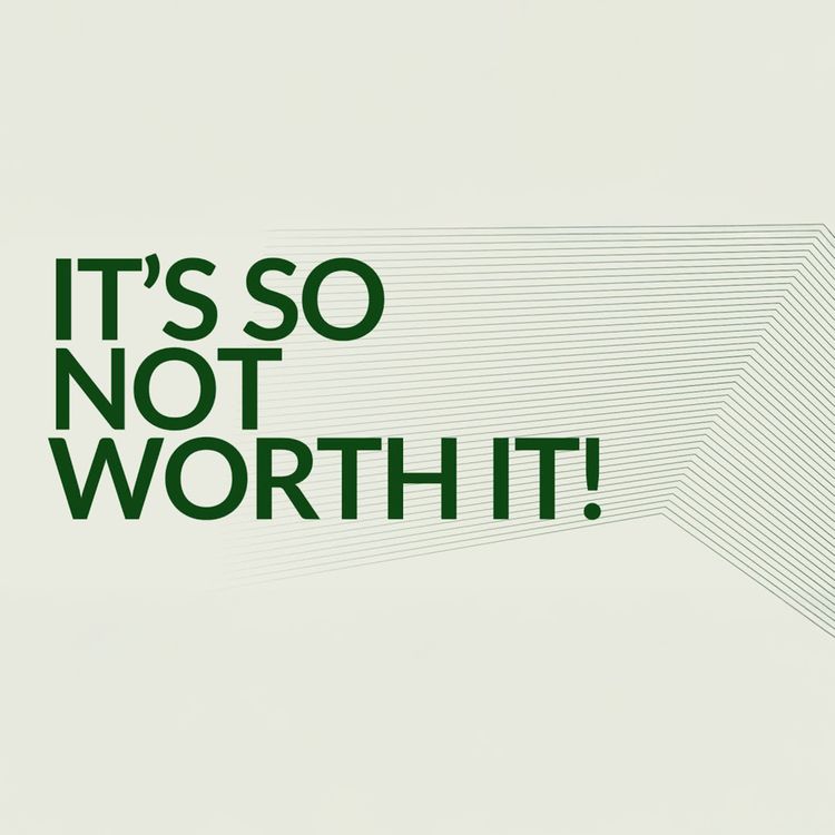 cover art for Its So Not Worth It July 13, 2025