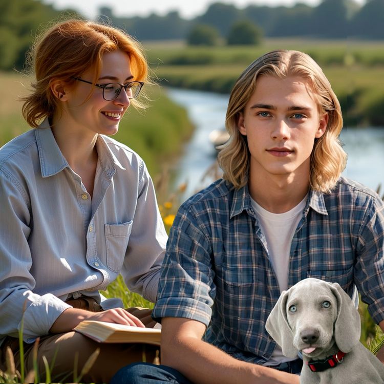 cover art for Something grey (Antonia tries to teach Emmanuel a lesson)