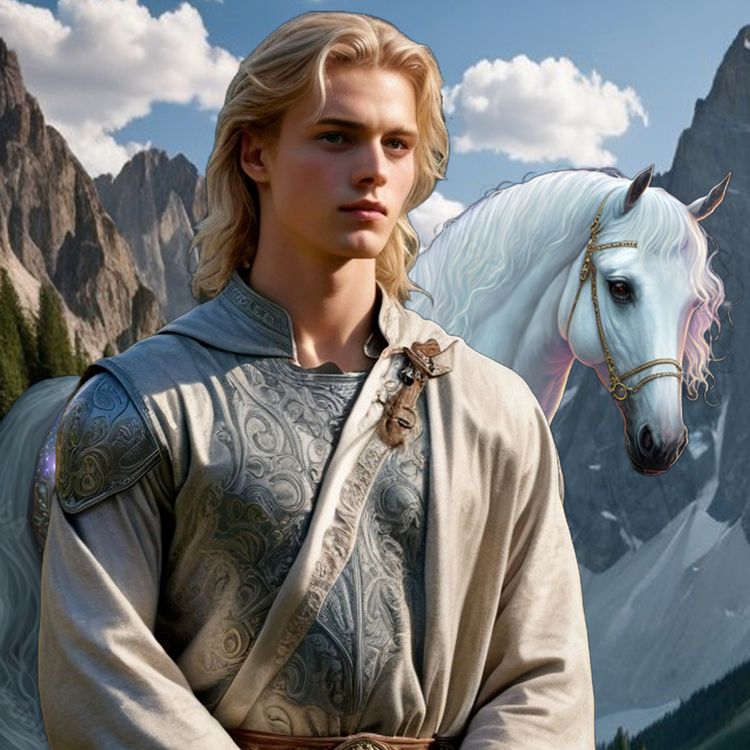 cover art for A White Horse (The Divine Part)