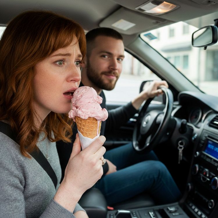 cover art for A strawberry cone ("Sorry, I forgot: Emmanuel has left")