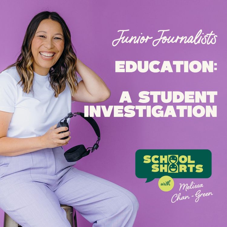 cover art for Junior Journalists investigate the future of education