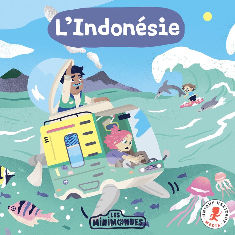 cover art for L'énigme du masque de Bali - L'Indonésie