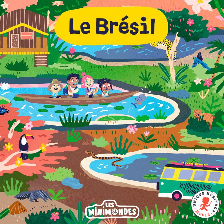 cover art for Malin comme un tamarin - Le Brésil