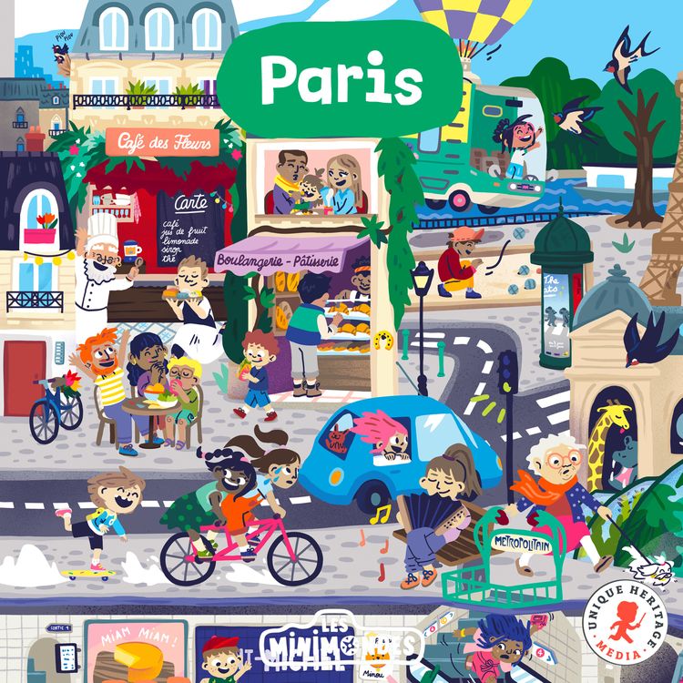 cover art for Le tour du monde en vélo - Paris