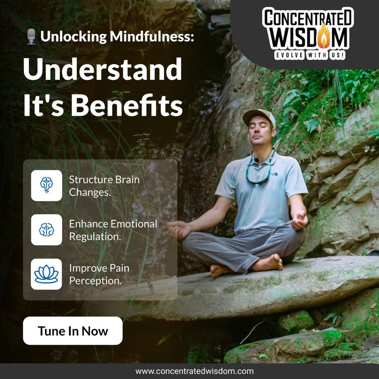 cover art for The Science of Mindfulness & Meditation: How It Rewires Your Brain for Stress Relief & Mental Clarity