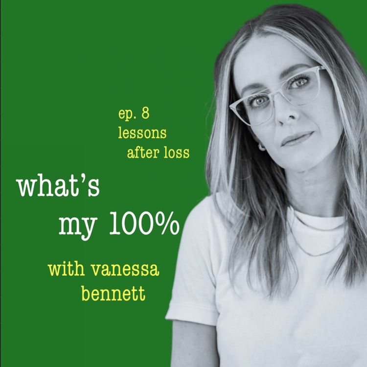 cover art for lessons after loss with vanessa bennett