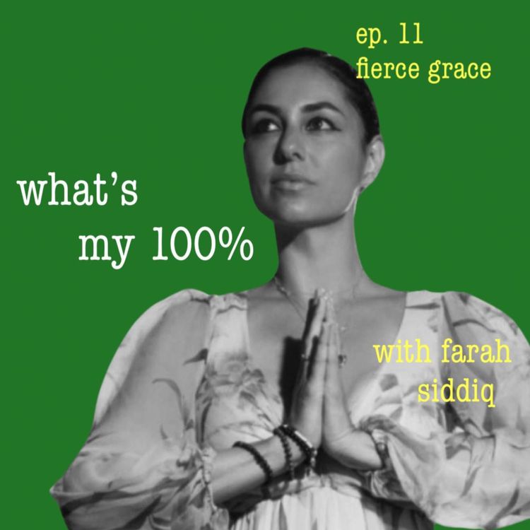 cover art for fierce grace with farah siddiq