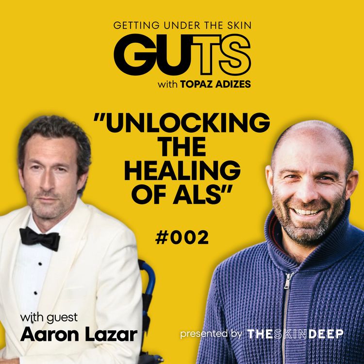 cover art for #002 Facing ALS with Heart Wide Open with Aaron Lazar