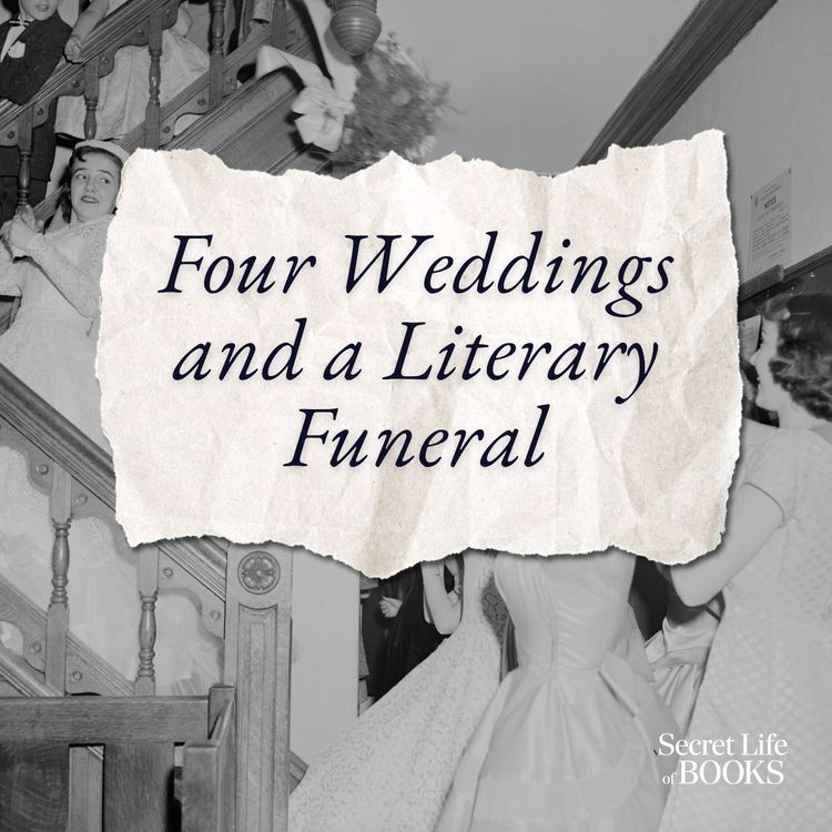 cover art for SLoB's Four (literary) weddings and a funeral