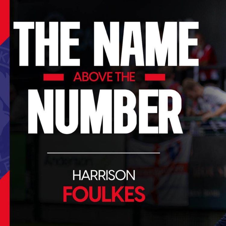 cover art for The Name Above The Number | Harrison Foulkes