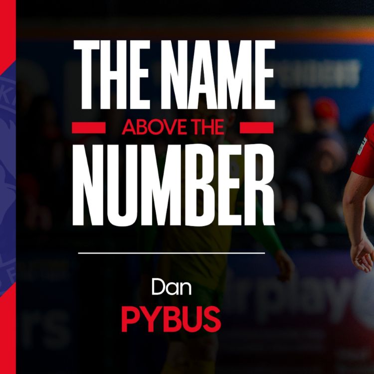 cover art for The Name Above The Number | Dan Pybus