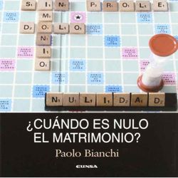 cover art for ¿CUÁNDO ES NULO EL MATRIMONIO?