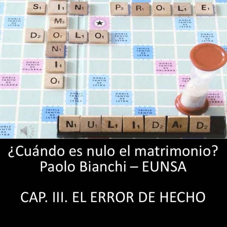 cover art for CAPÍTULO III. EL ERROR DE HECHO