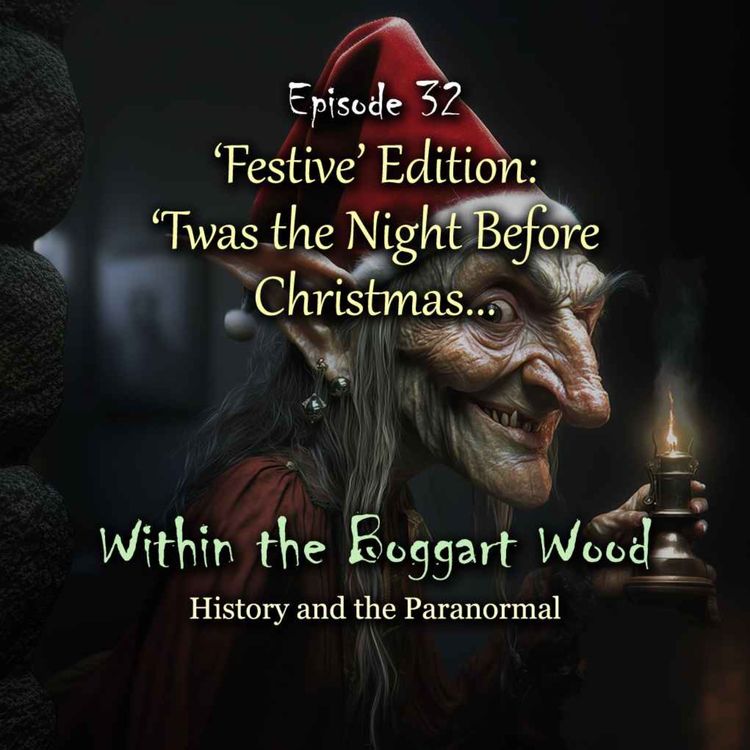 cover art for Episode 32. 'Twas a Night Before Christmas...