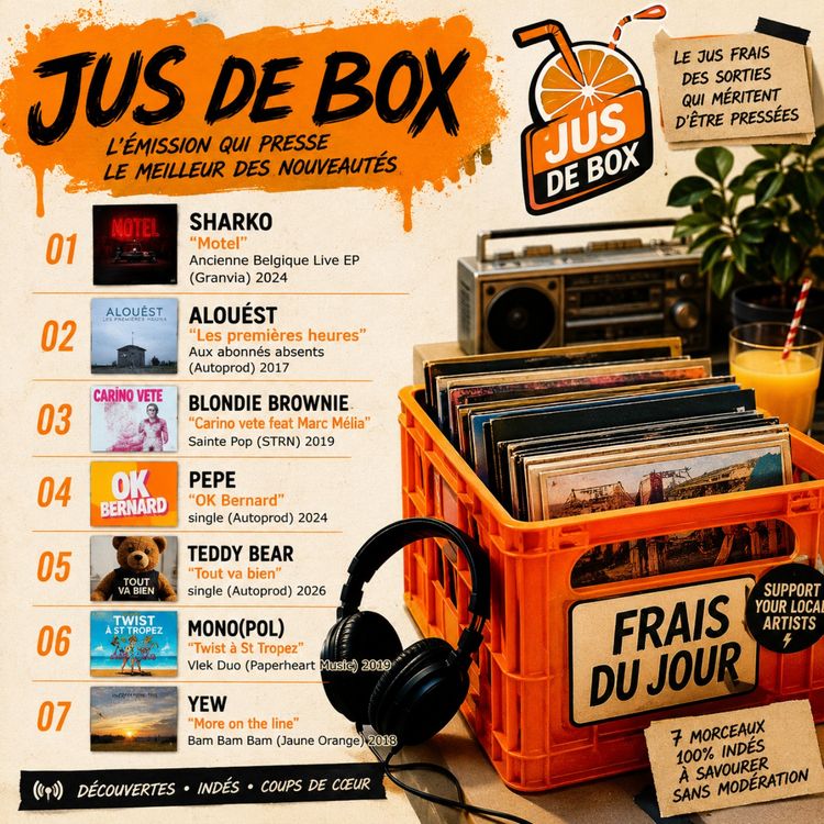cover art for Jus de Box - la playlist 25/07/26