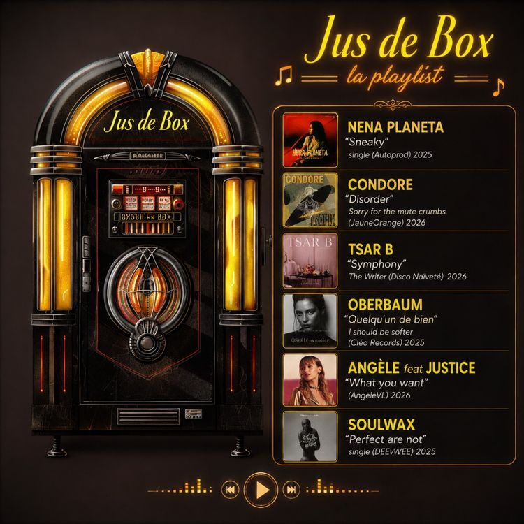 cover art for Jus de Box - la playlist 08/08/26