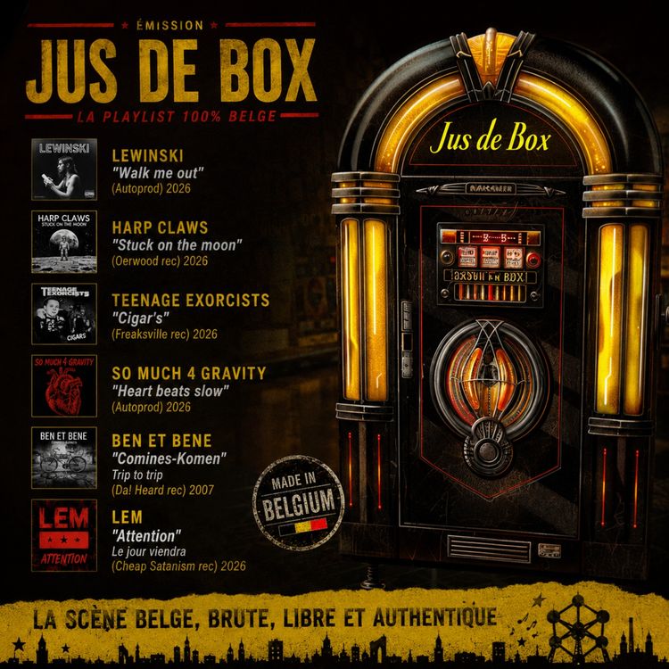 cover art for Jus de Box - la playlist 29/08/26