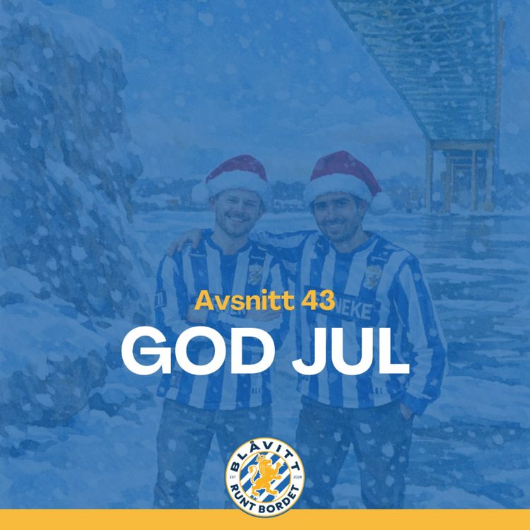 cover art for Blåvitt Runt Bordet #43 GOD JUL