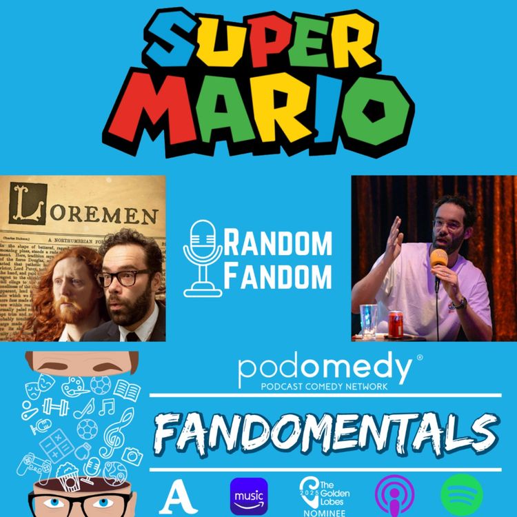 cover art for Random Fandom: Super Mario with James Shakeshaft (Loremen Podcast)