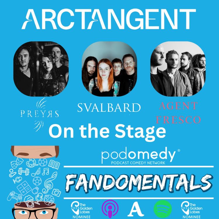 cover art for On the Stage at ArcTanGent with Agent Fresco, Svalbard & Preyrs