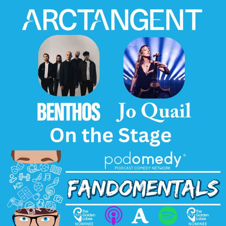 cover art for On the Stage at ArcTanGent with Benthos & Jo Quail