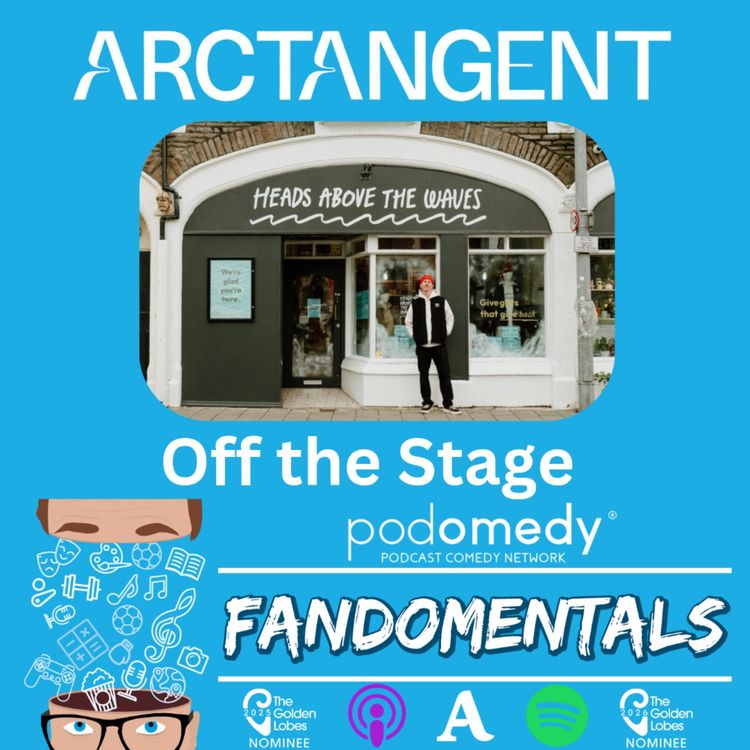 cover art for Off the Stage at ArcTanGent with Si Martin (Heads Above the Waves & Junior)