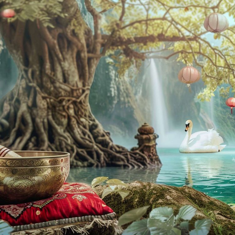 cover art for Tibetan Singing Bowl For Meditation and Sleep