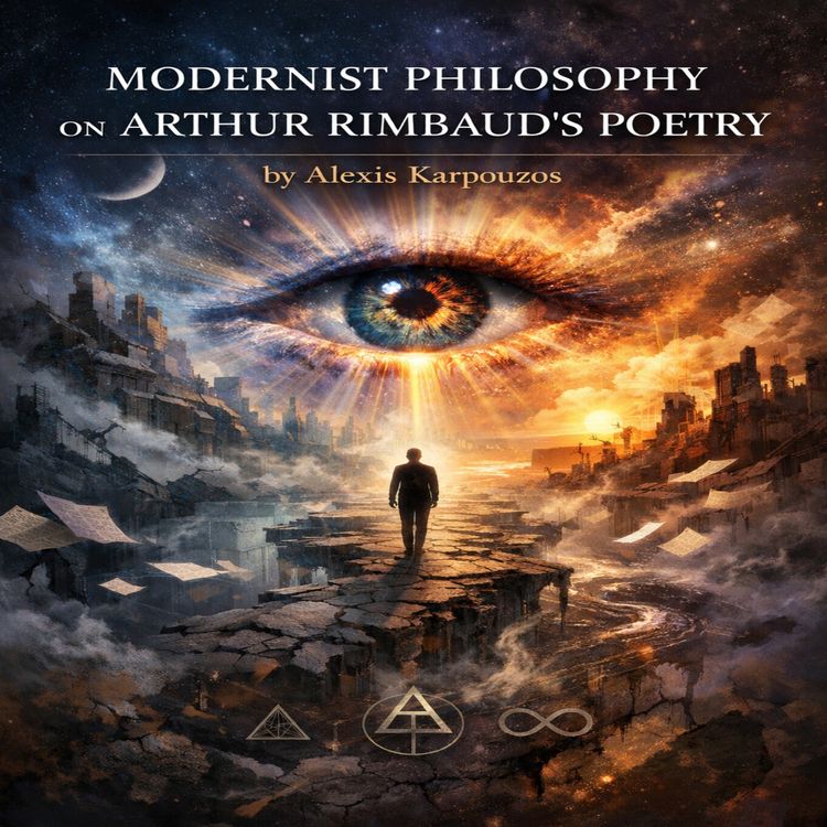cover art for MODERNIST PHILOSOPHY ON ARTHUR RIMBAUD'S POETRY - ALEXIS KARPOUZOS
