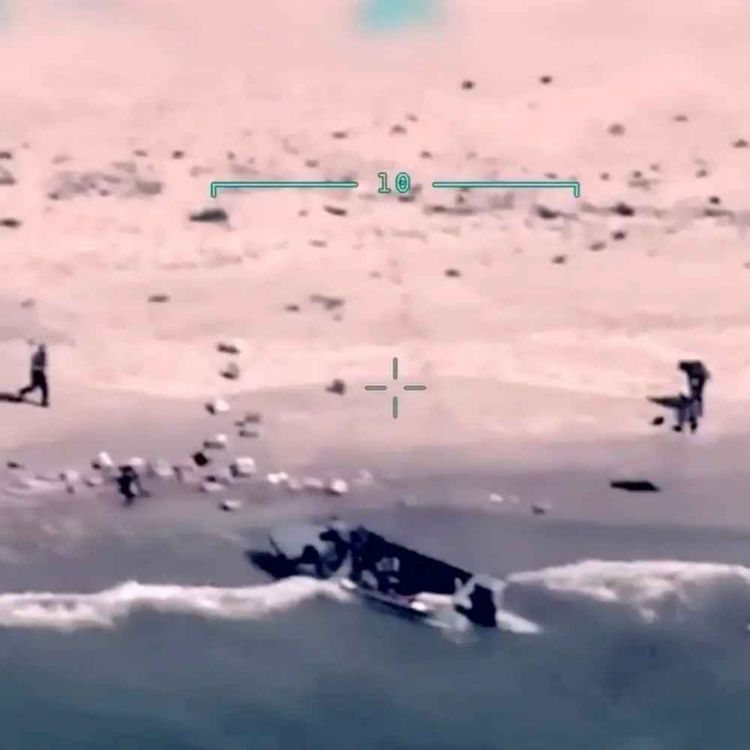 cover art for Украина уничтожает российский катер на воздушной подушке при попытке высадки войск, а горячий микрофон подслушивает разговор Путина и Си о бессмертии