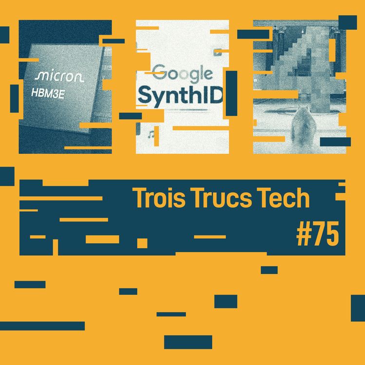 cover art for 🏭 Micron sur le bord de la grève | 🔎 SynthID est dispo | 🐱 Mistral dévoile Le Chonk