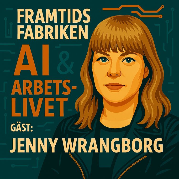 cover art for 2. AI och arbetslivet med Jenny Wrangborg