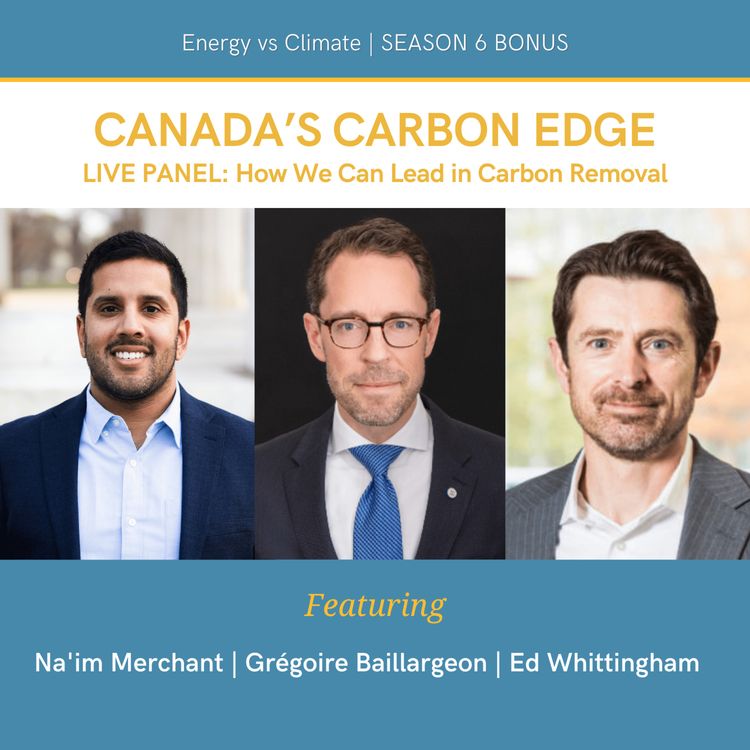 cover art for BONUS: Canada’s Carbon Edge - How We Can Lead in Carbon Removal with Na'im Merchant & Grégoire Baillargeon