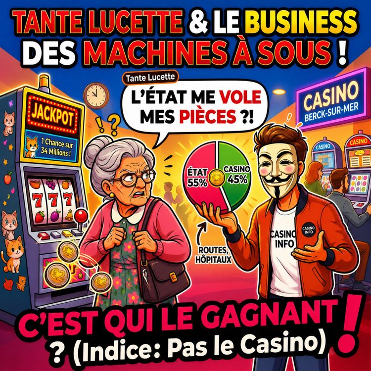 cover art for Les machines à sous portent bien leur nom...