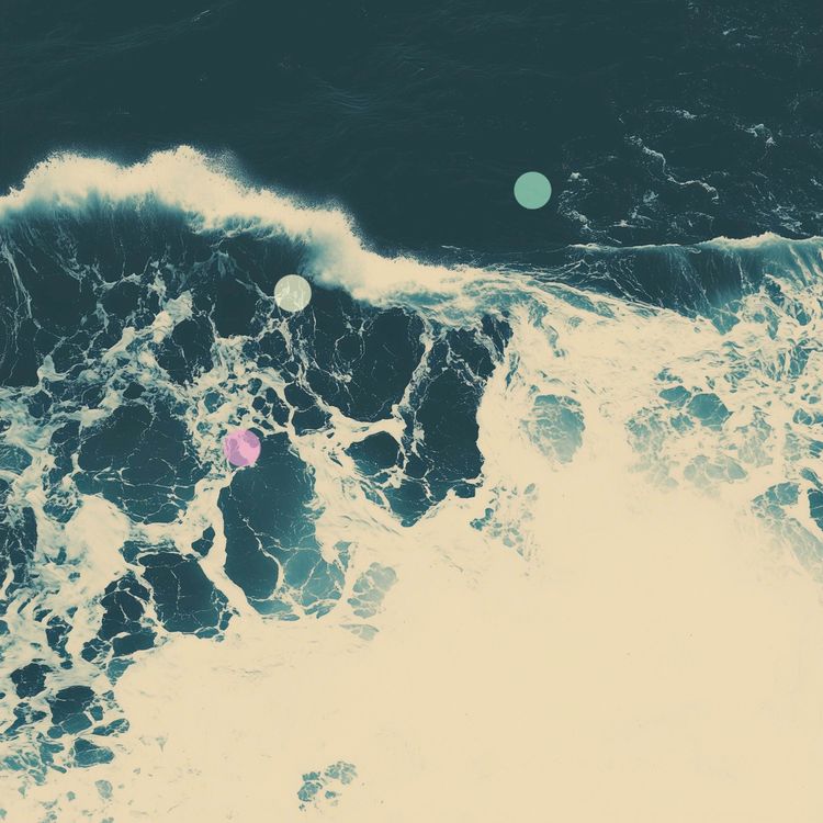 cover art for Crashing Ocean Waves | Fall Asleep Fast