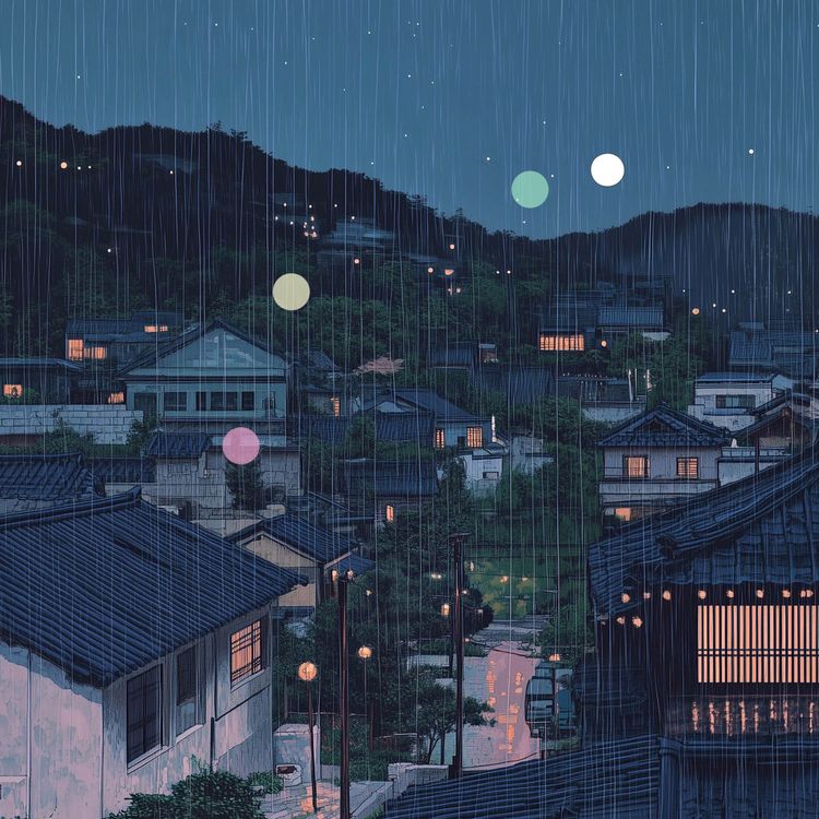 cover art for Refreshing Spring Rain | 3AM Widescreen Shower Ambience