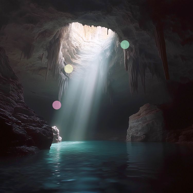 cover art for Hidden Cave Ambience | Deep Water Pattern Soundscape