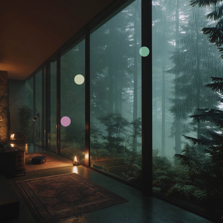 cover art for Rain on Window | Windy Night Comfort