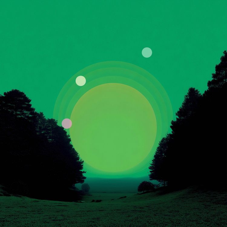 cover art for Green Noise with Delta Beats | Rest, Reading & Focus