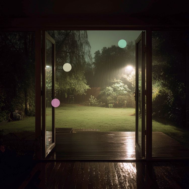 cover art for Calm Evening Rain in the Garden