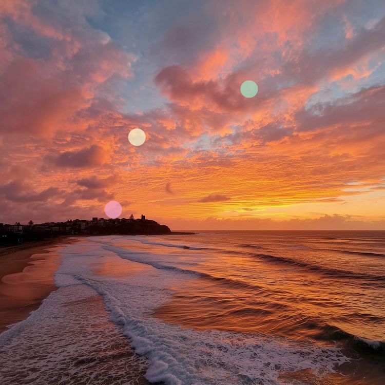 cover art for Sunset Waves