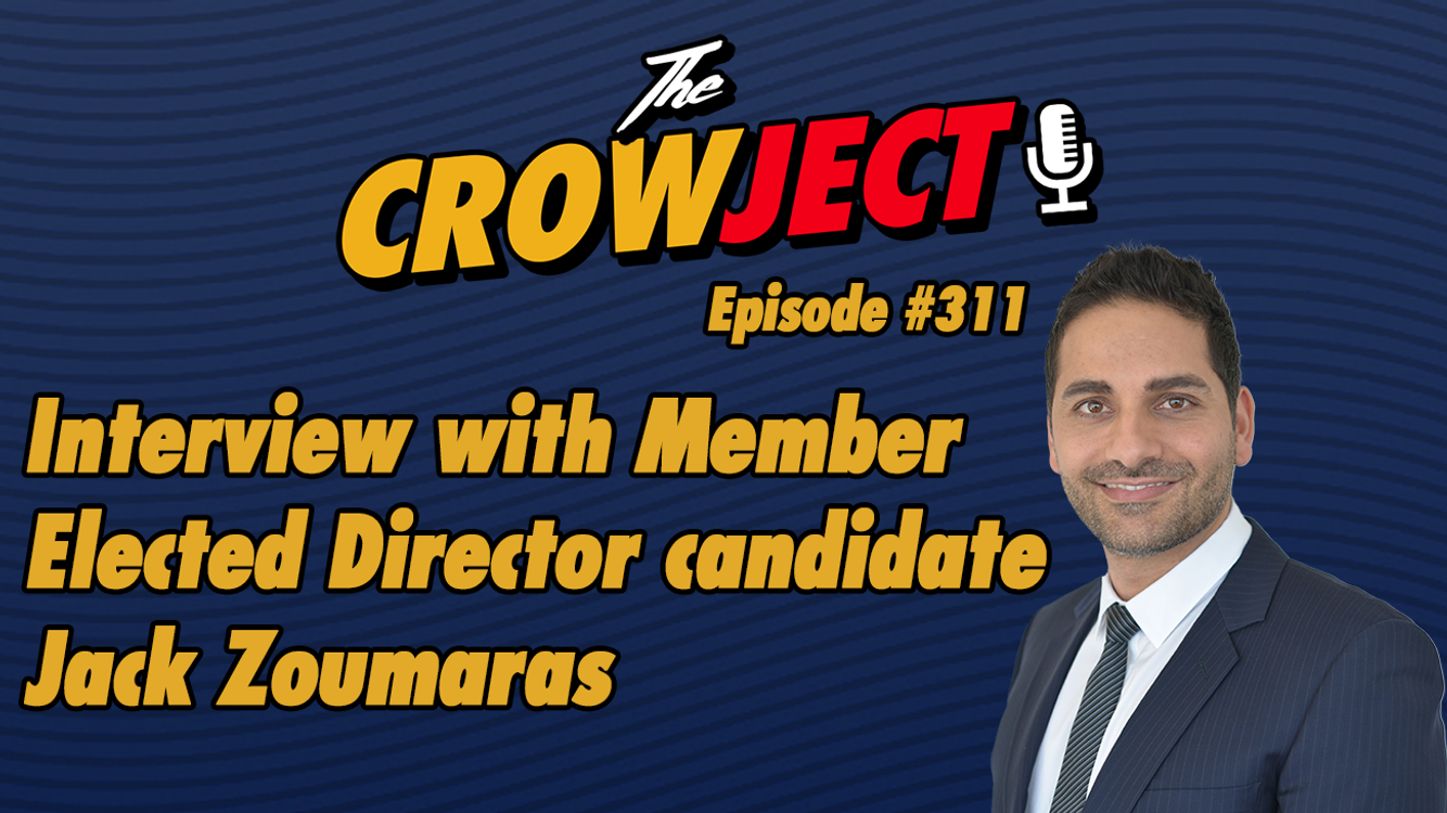 cover art for Interview with Member Elected Director candidate Jack Zoumaras