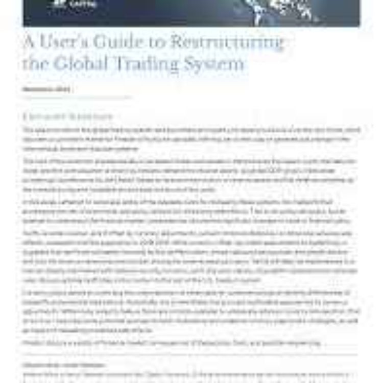 cover art for An economic analysis of the Trump 2.0 strategy