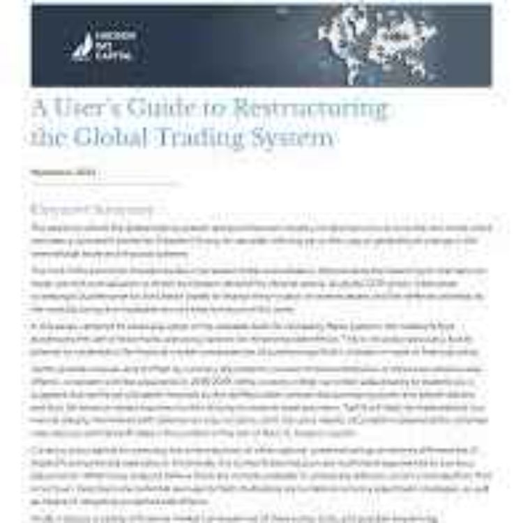 cover art for (REUPLOAD) An economic analysis of the Trump 2.0 strategy