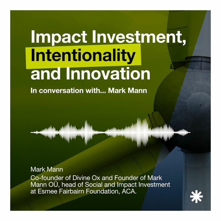 cover art for In Conversation with... Mark Mann // Impact Investment Intentionality and Innovation