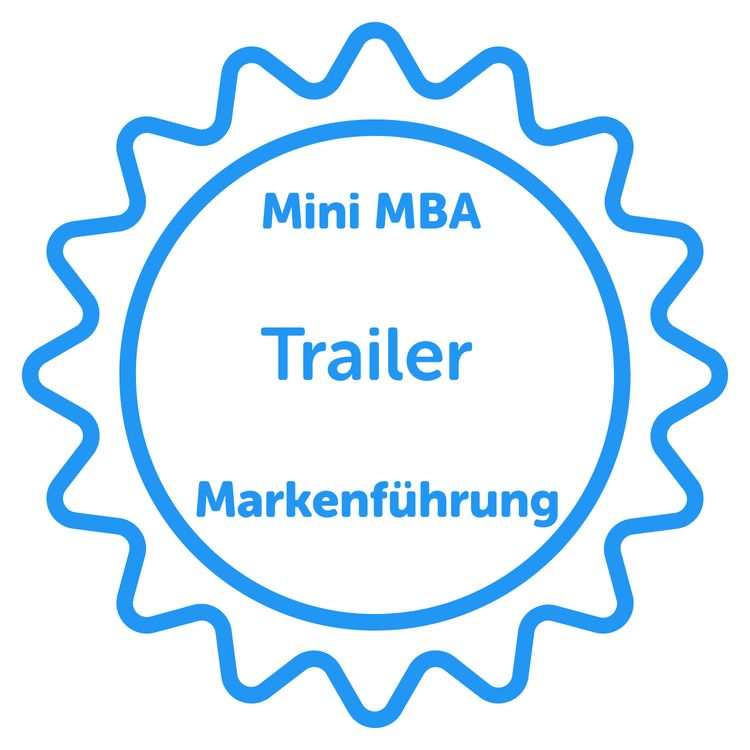 cover art for Mini MBA in Markenführung - Trailer