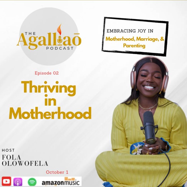 cover art for Thriving in Motherhood