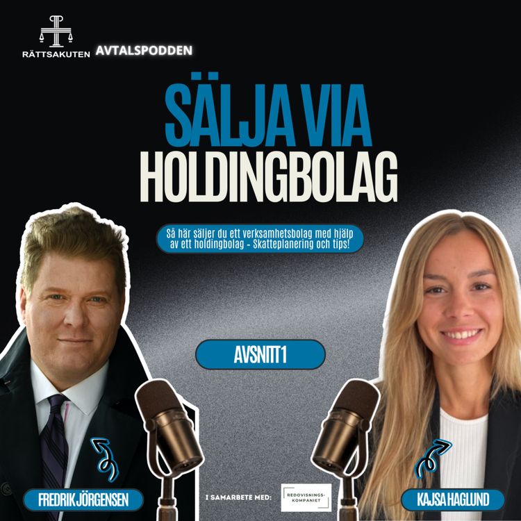 cover art for Så här säljer du ett verksamhetsbolag med hjälp av ett holdingbolag – Skatteplanering och tips!