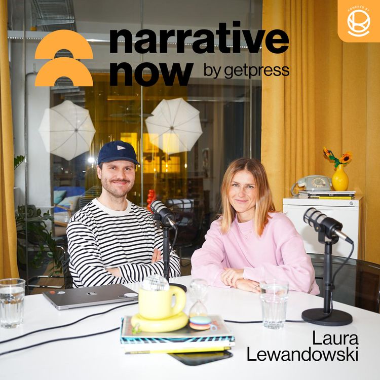 cover art for #09 Laura Lewandowski: AI Leadership, Storytelling als Schlüsselkompetenz & Deutschlands Blick auf KI