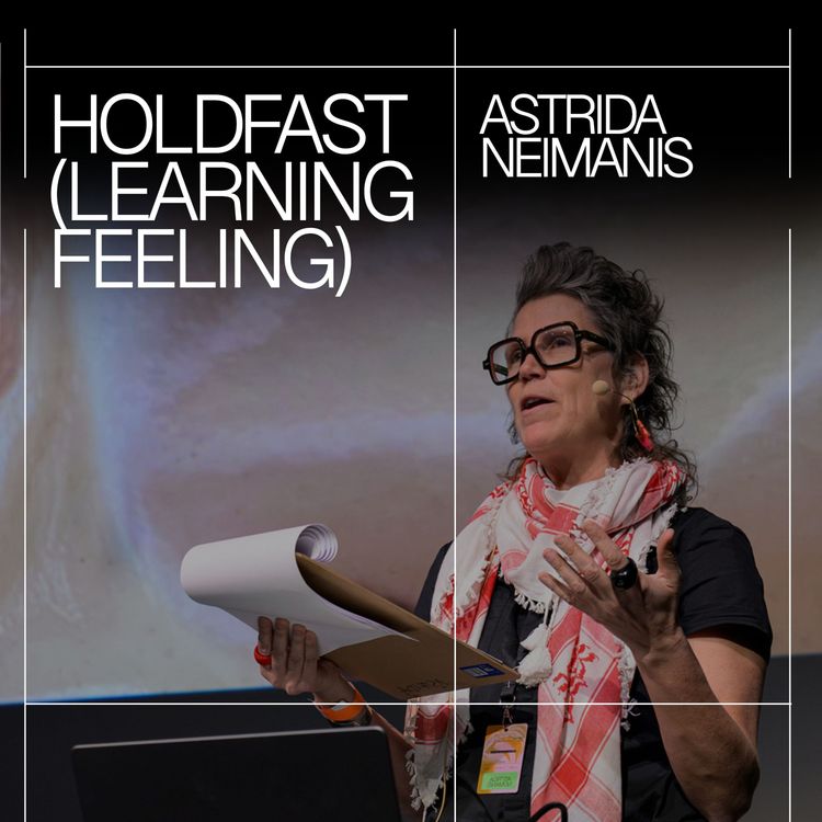 cover art for Astrida Neimanis – Holdfast (Learning Feeling)