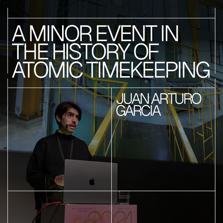 cover art for Juan Arturo García – A Minor Event in the History of Atomic Timekeeping